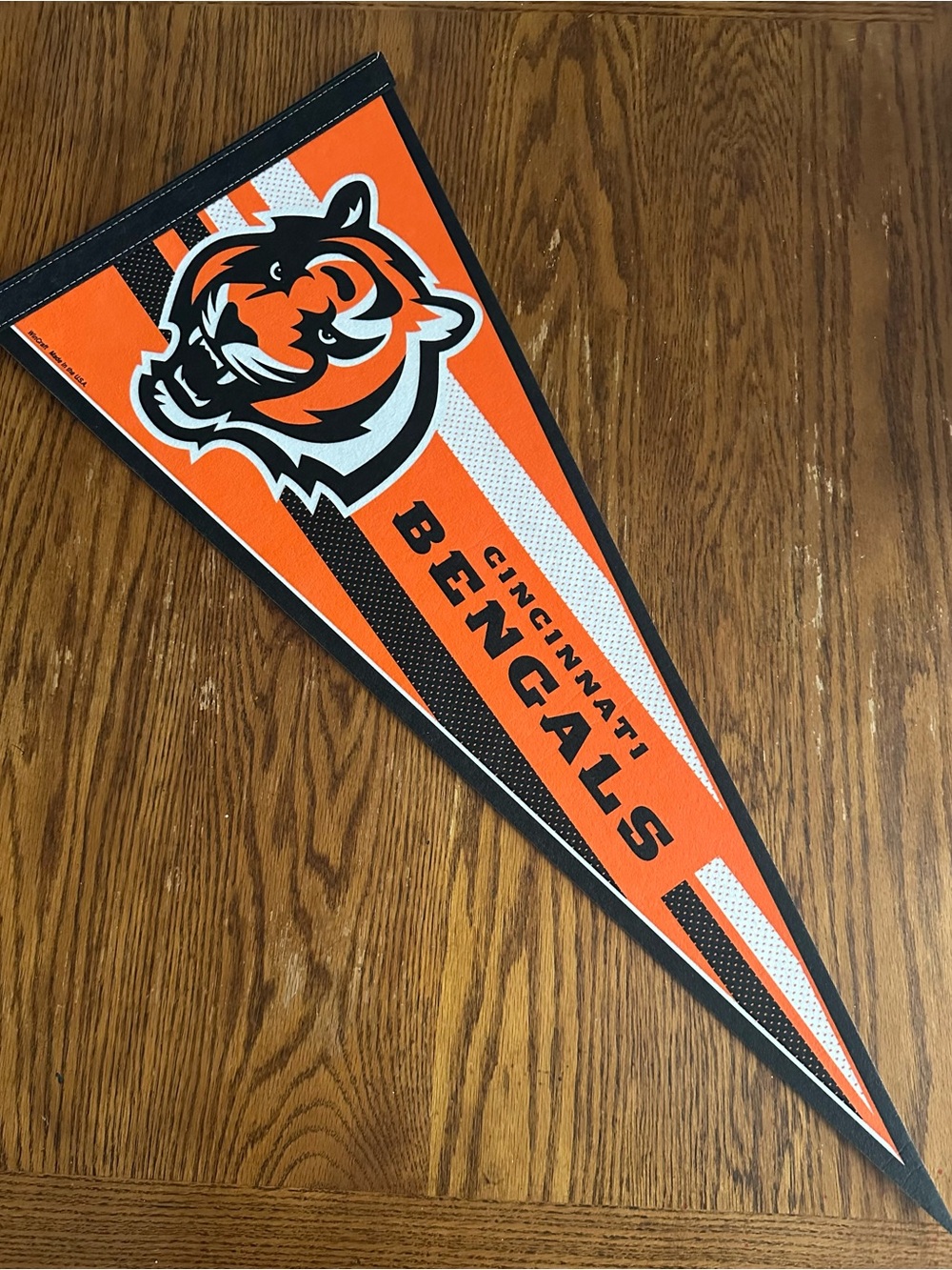 Cincinnati Bengals NFL Felt Pennant 12x30 - WinCraft - Pristine NOS
